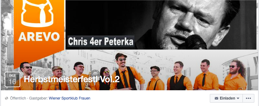 16.12.2016: Herbstmeisterfestl Vol.2 - mit Announced Revolution und Chris 4er Peterka